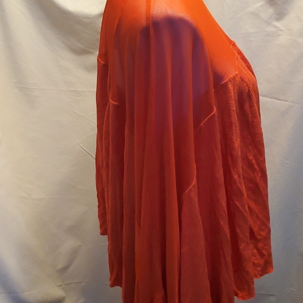 Free People Mesh and Drape Top SZ  SM - Picture 5 of 7